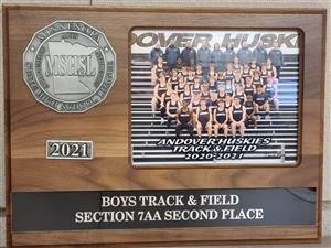 Boys Track Trophy Case